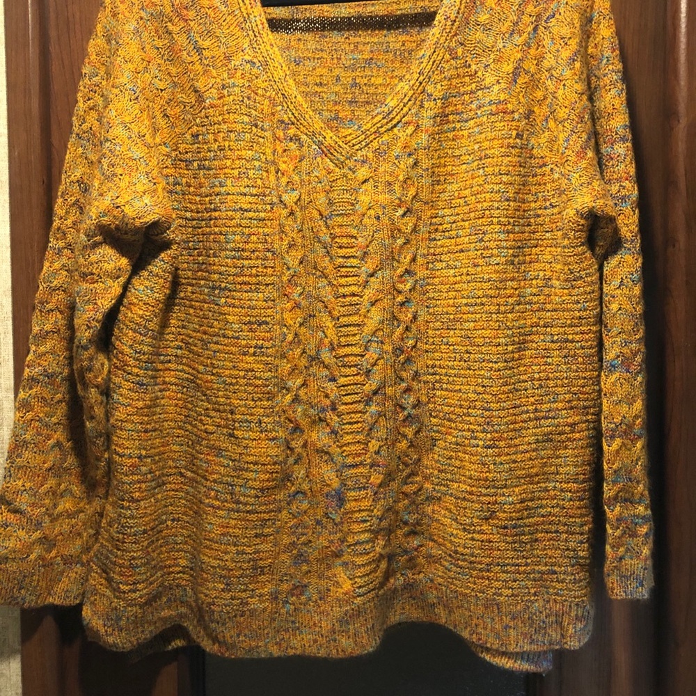 V-neck sweater